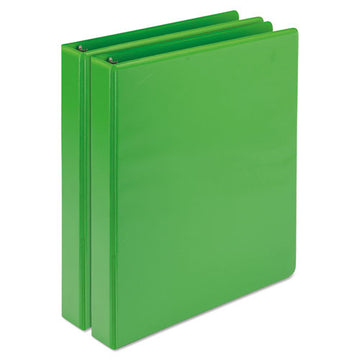 Samsill® Earth’s Choice Biobased Durable Fashion View Binder, 3 Rings, 1" Capacity, 11 X 8.5, Lime, 2-pack freeshipping - TVN Wholesale